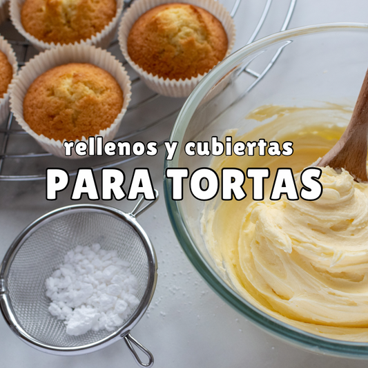 Cremas, ganache, mermeladas, para rellenos y cubiertas: curso ONLINE