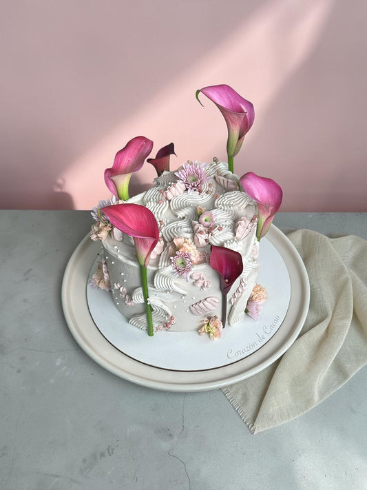 Curso torta floral: 100% práctico | 18 abr | Medellín