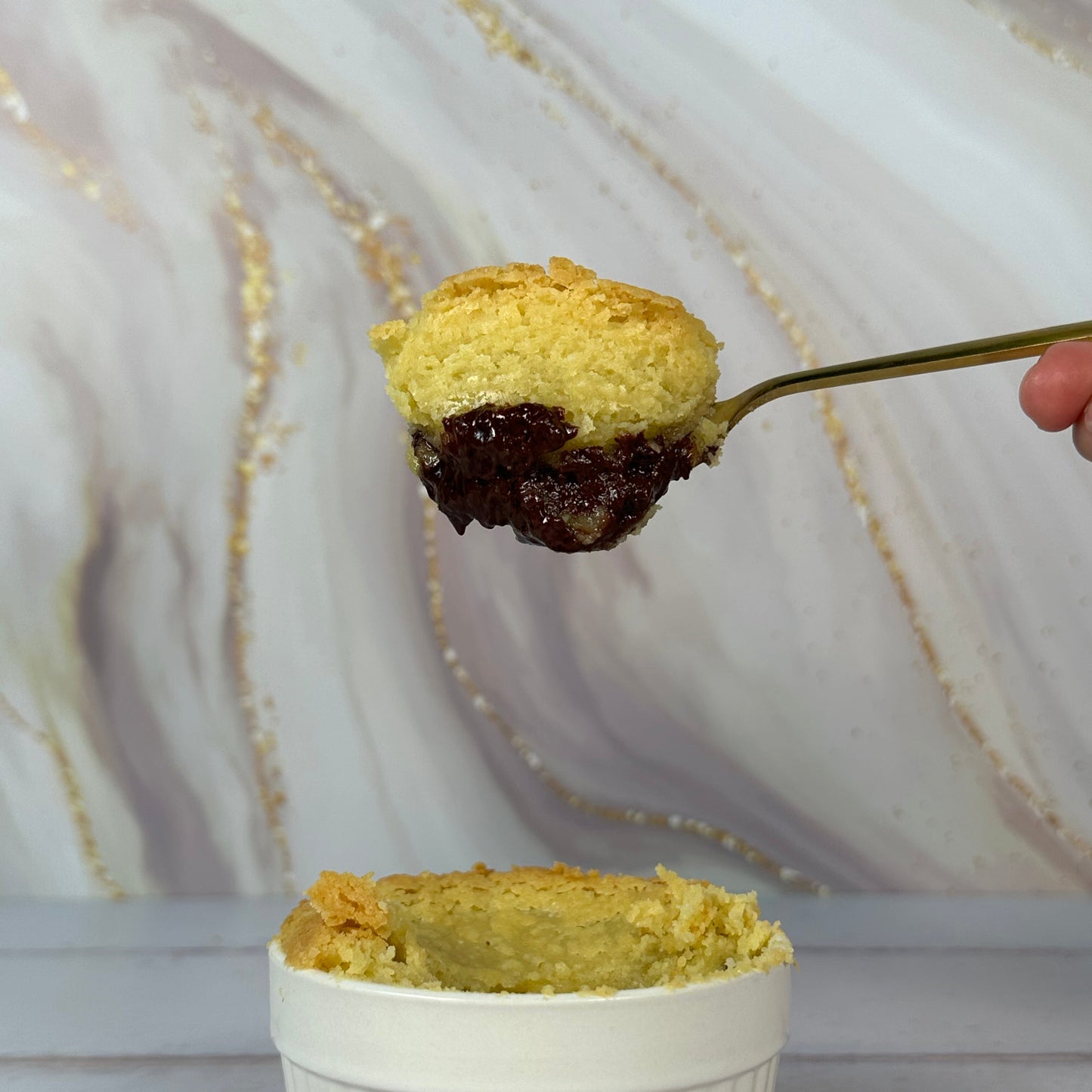 Volcanes (mini pastelitos con centro líquido)