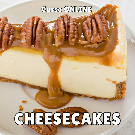 Cheesecakes (tartas de queso): curso ONLINE