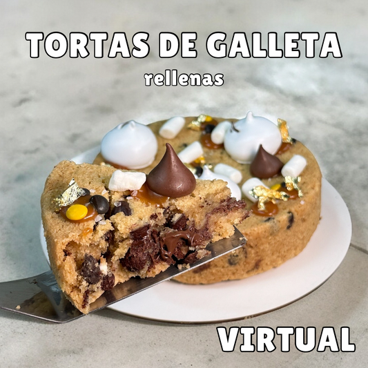 Tortas de GALLETA rellenas: curso ONLINE