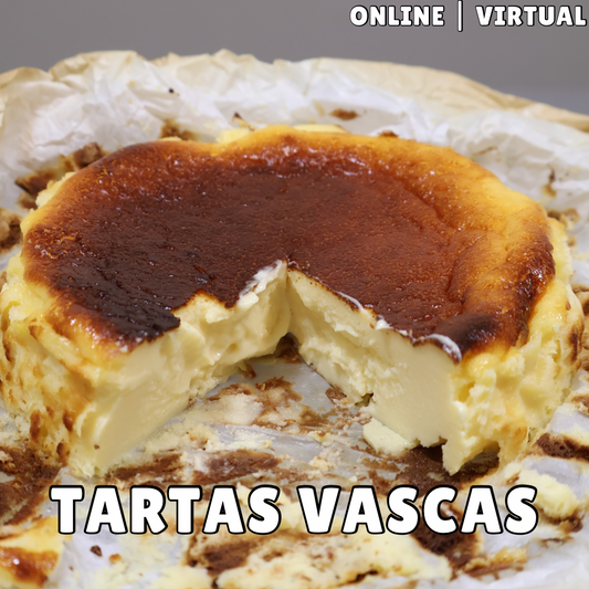 Tartas VASCAS: curso ONLINE