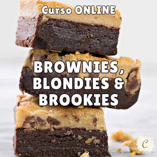 Brownies, Blondies & Brookies: curso ONLINE